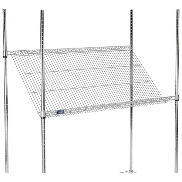Global Industrial Chrome Wire Slant Shelf, 48x24 331CP6 - main